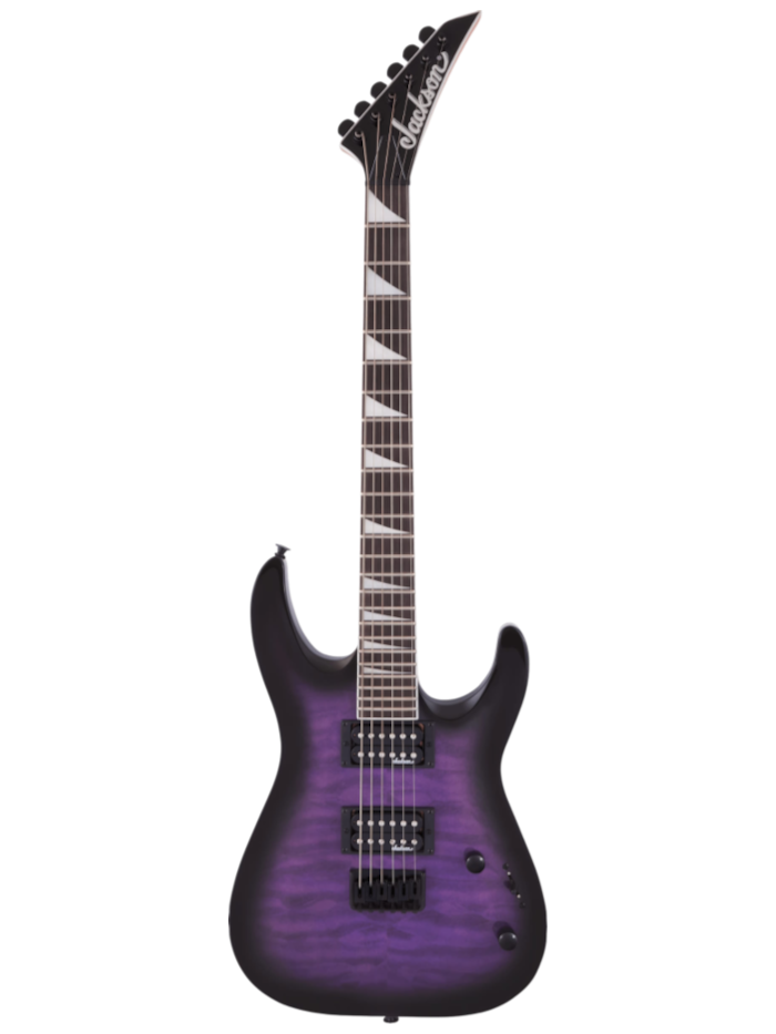 Электрогитара Jackson JS32Q Dinky DKA HT Purple Burst — общий вид