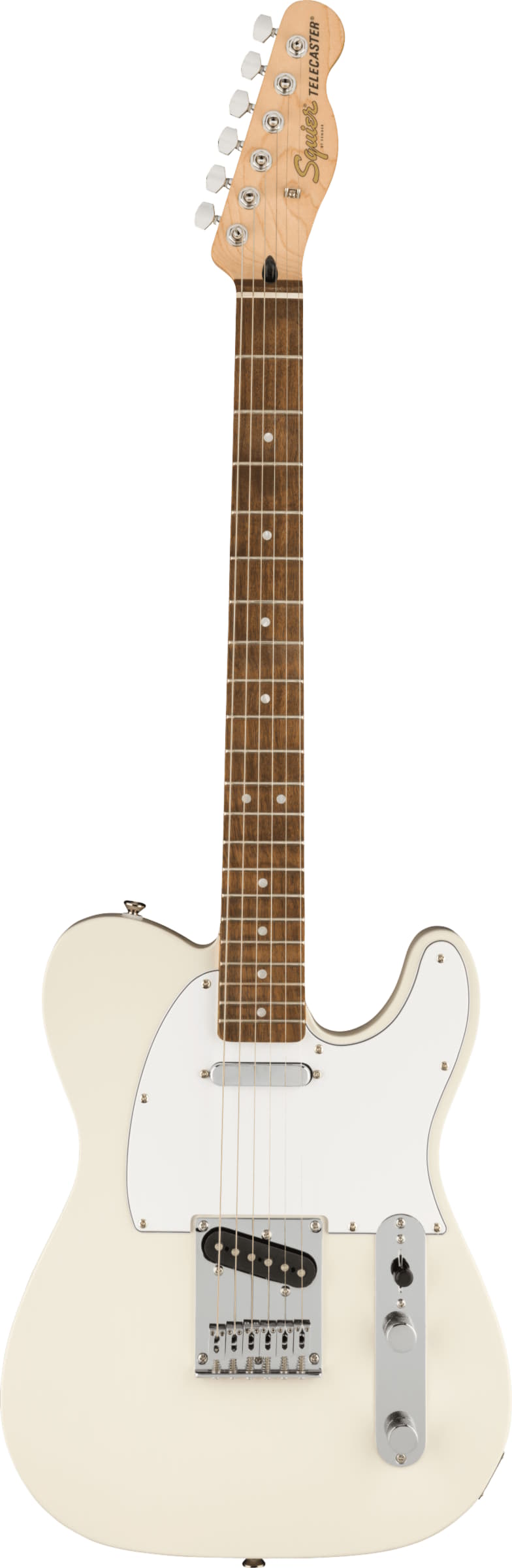 Электрогитара Squier Affinity Telecaster LRL Olympic White — корпус и детали