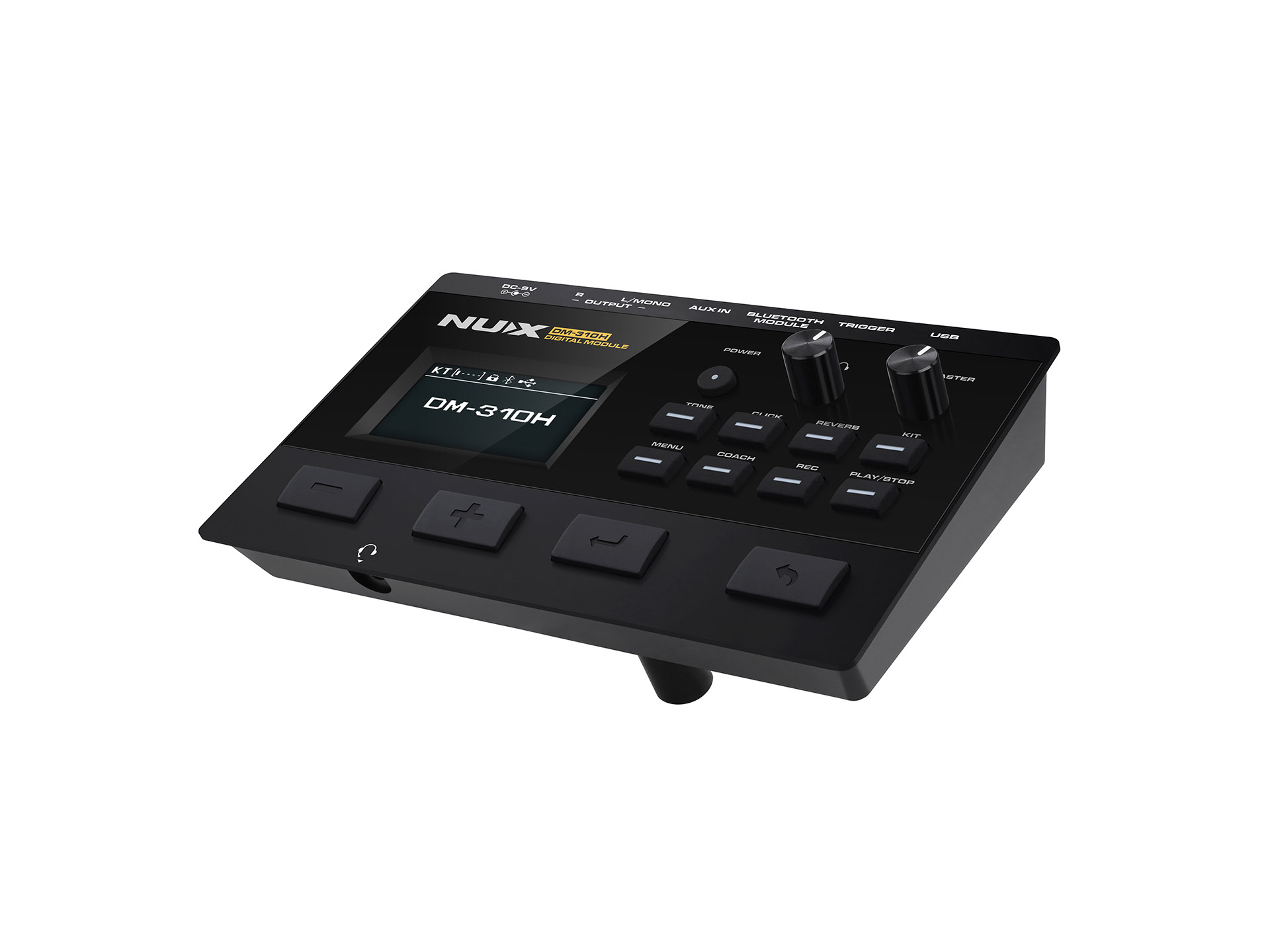 Электронные барабаны Nux DM-310H — модуль, сетчатые пэды 10″ и 8″, независимый хай-хэт 12″ - фото 14