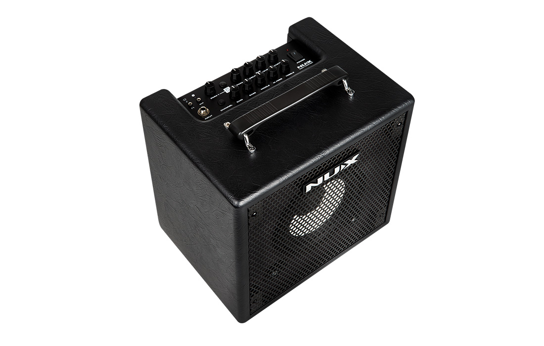 Басовый комбоусилитель Nux Mighty-Bass-50BT — панель управления | Басовый комбоусилитель Nux Mighty-Bass-50BT — разъёмы | Басовый комбоусилитель Nux Mighty-Bass-50BT — детальный вид | Басовый комбоусилитель Nux Mighty-Bass-50BT — детальный вид - фото 3