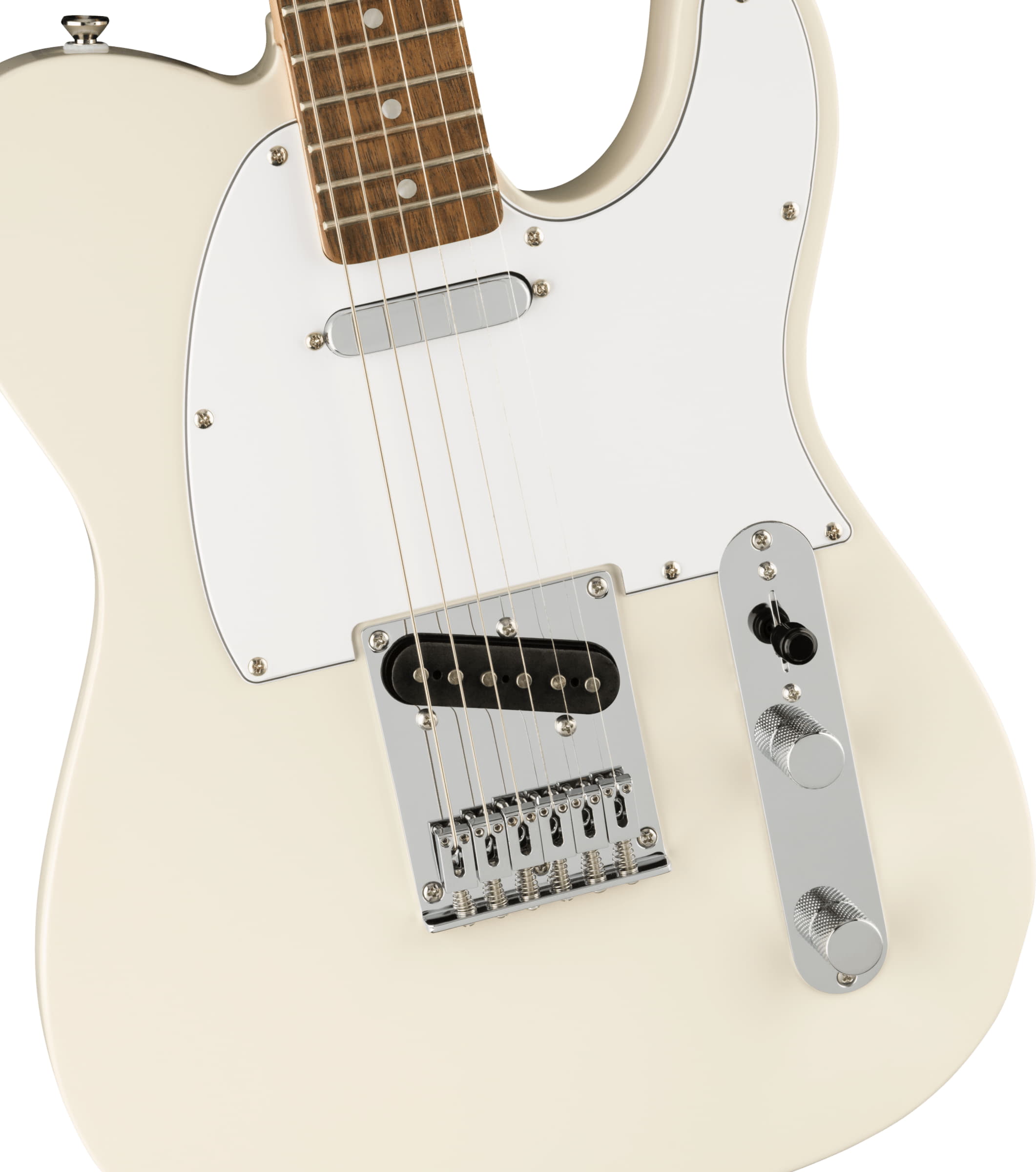 Электрогитара Squier Affinity Telecaster LRL Olympic White — корпус и детали - фото 3