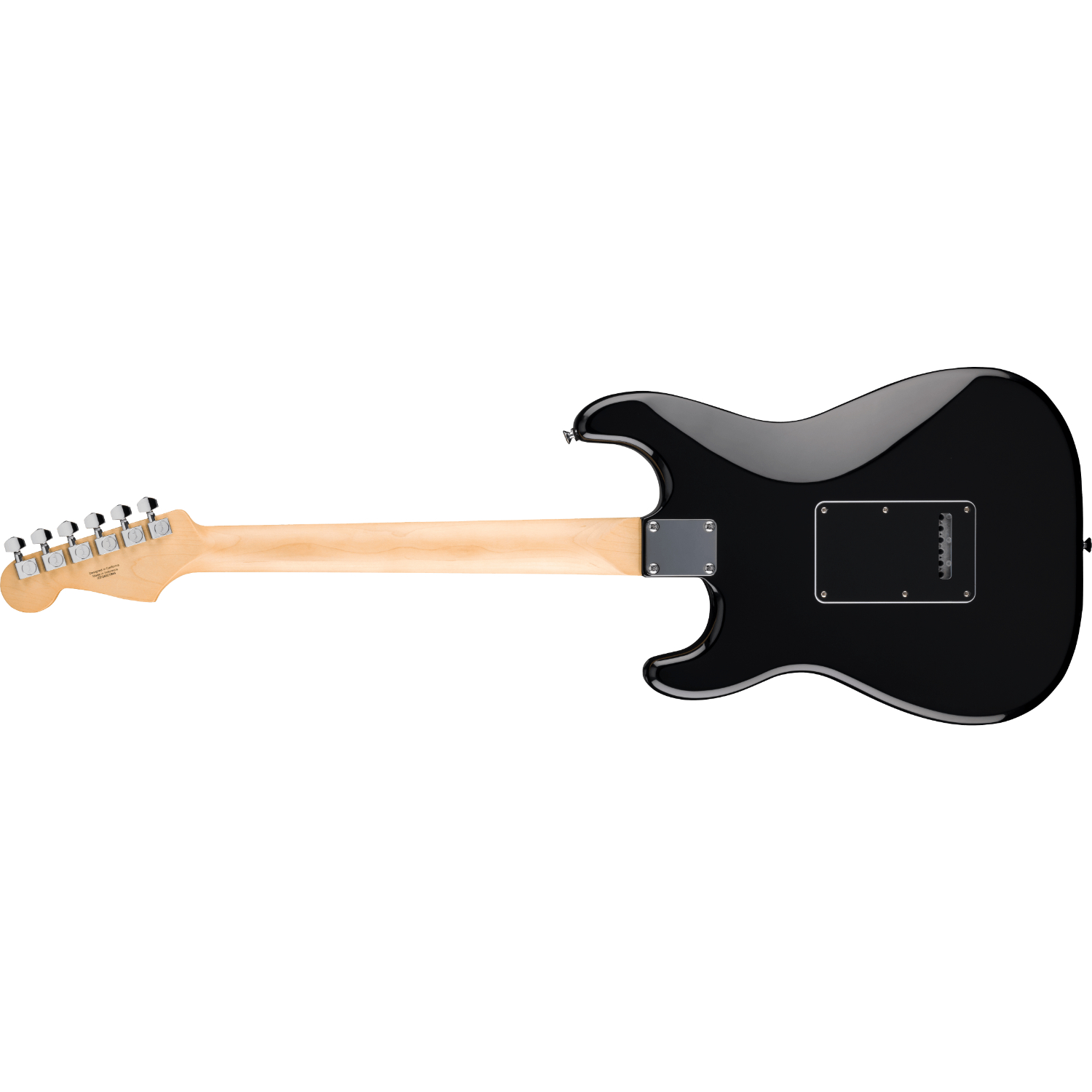 Электрогитара Fender Standard Stratocaster HSS LRL Black — корпус и детали - фото 1