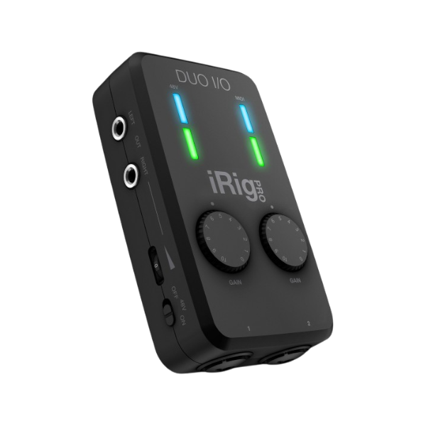 Портативный аудиоинтерфейс IK Multimedia iRig PRODUOIO — общий вид
