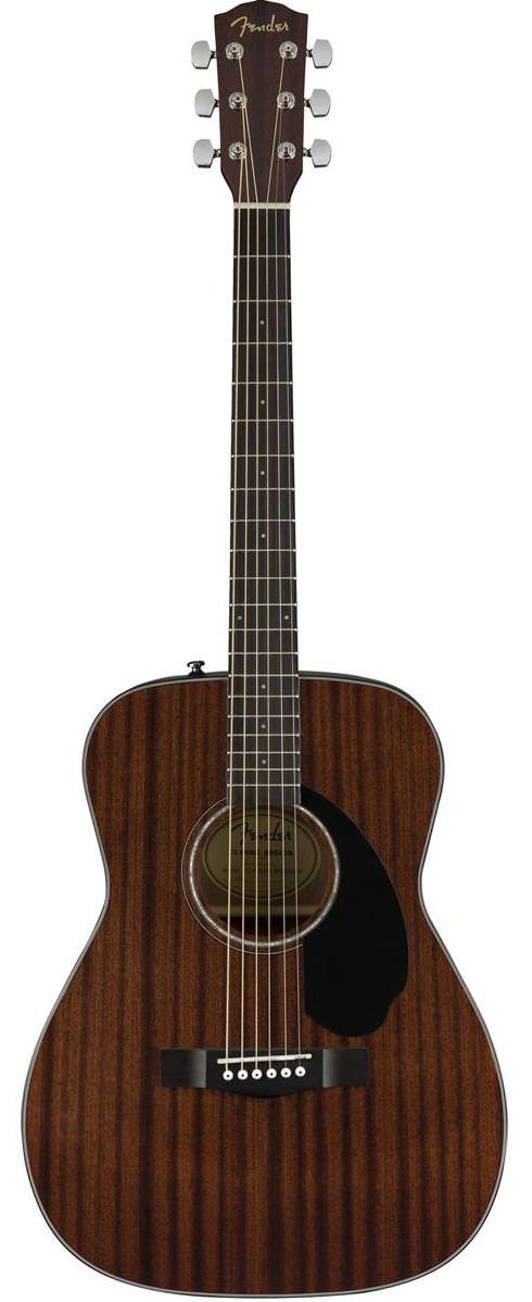 Акустическая гитара Fender CC-60S Mahogany — корпус и детали
