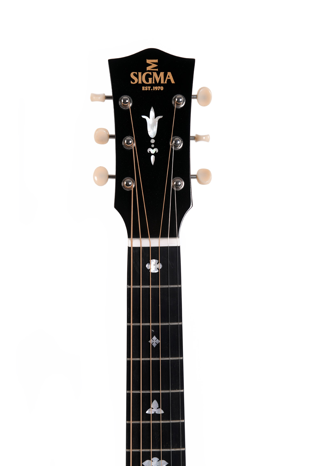 Электроакустическая гитара Sigma SJM-SG45 — корпус и детали - фото 3