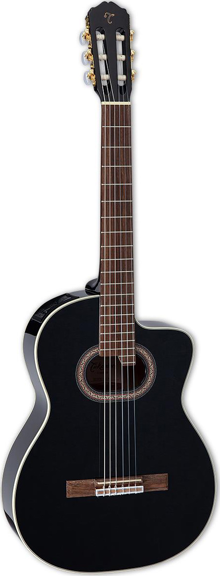Классическая гитара Takamine GC6CE BLK — корпус и детали