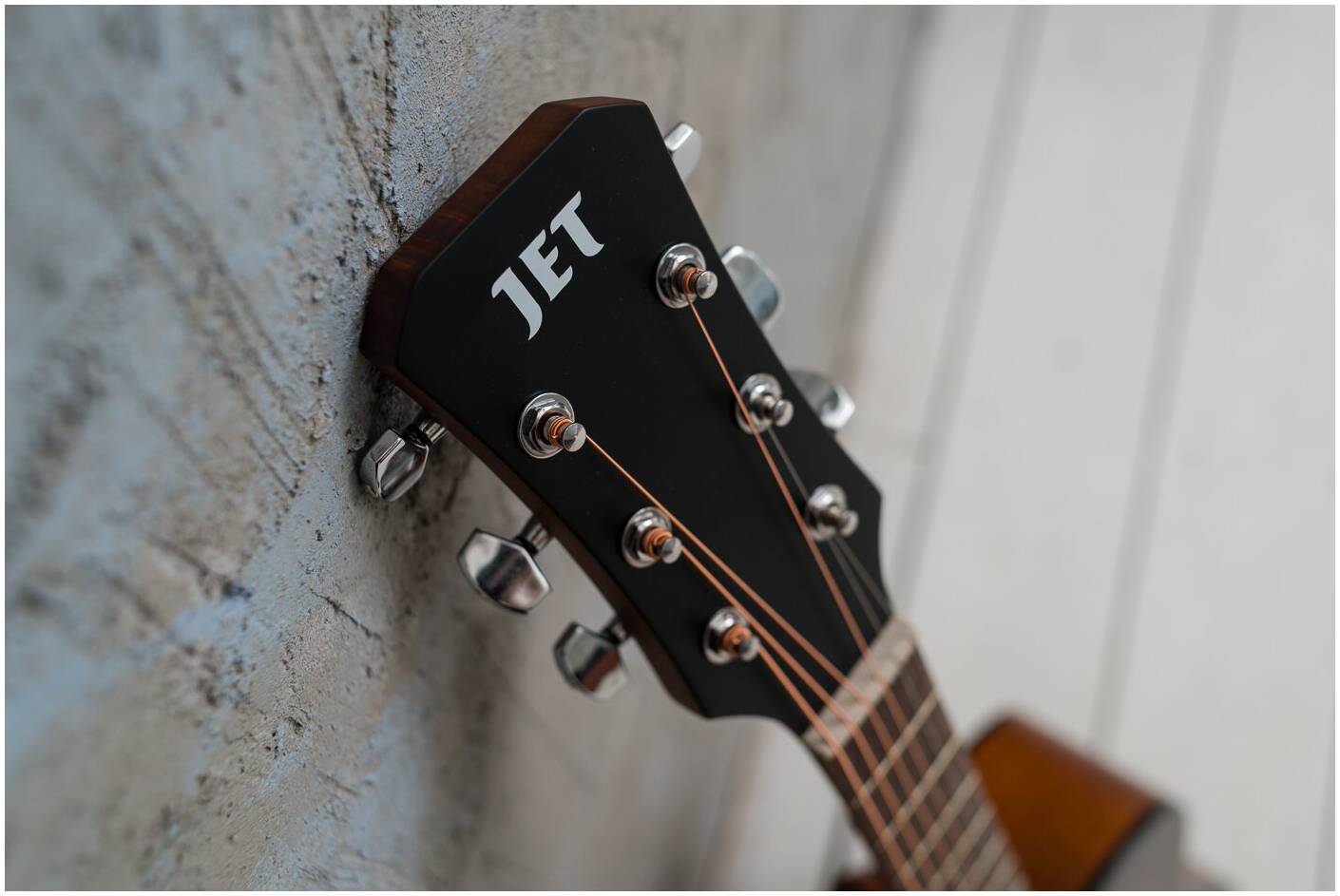Электроакустическая гитара Jet JDE-255 OP — корпус и детали - фото 8