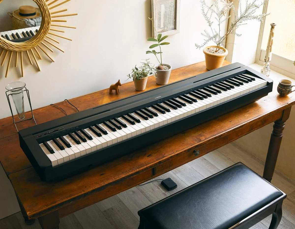 Аренда Yamaha P-45B, стойка и педаль в комплекте - фото 2