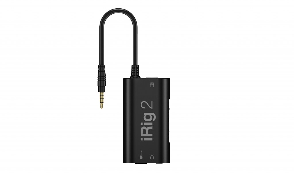 Портативный аудиоинтерфейс IK Multimedia iRig2 — разъёмы и органы управления