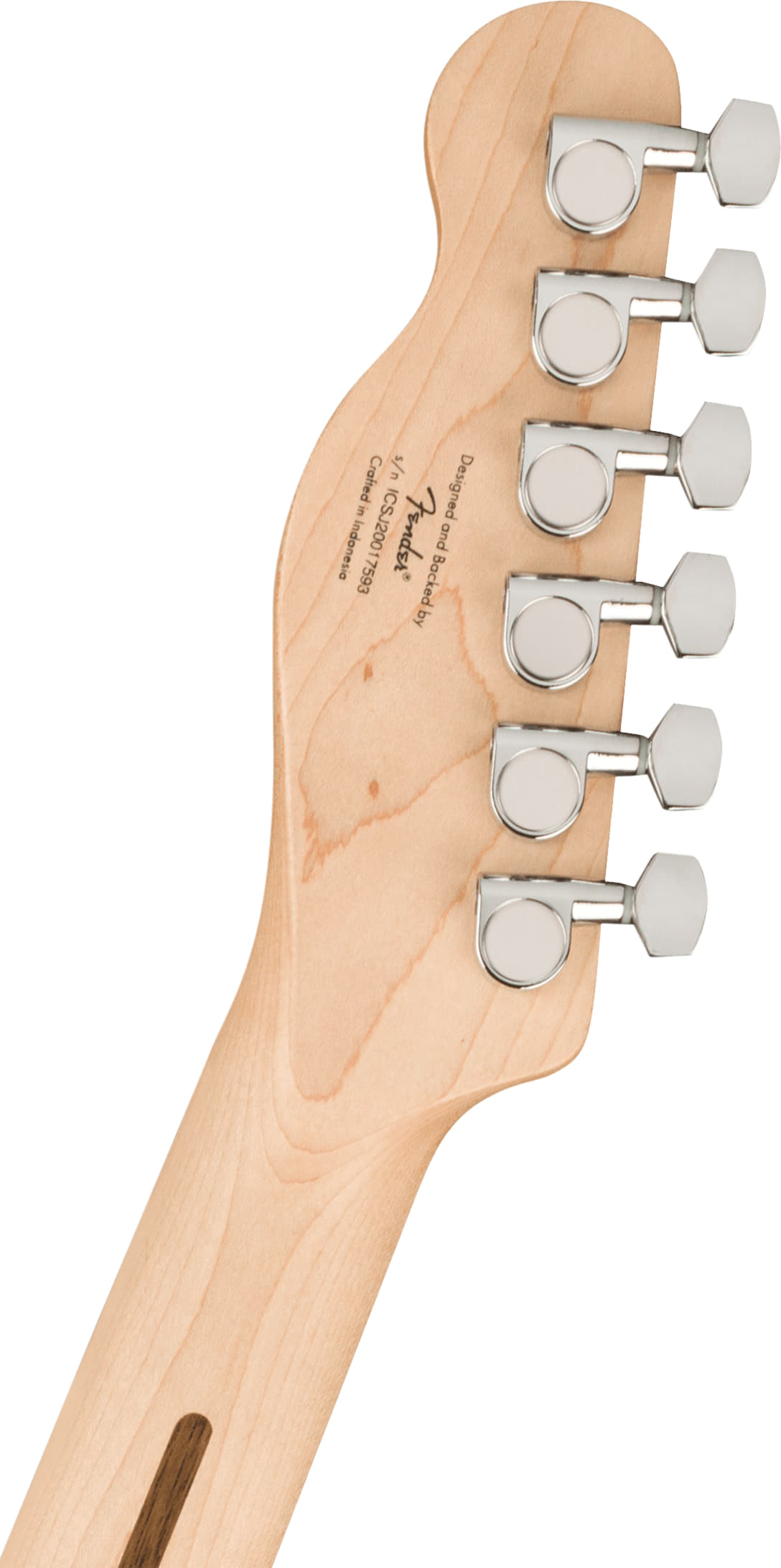 Электрогитара Squier Affinity Telecaster LRL Olympic White — корпус и детали - фото 2
