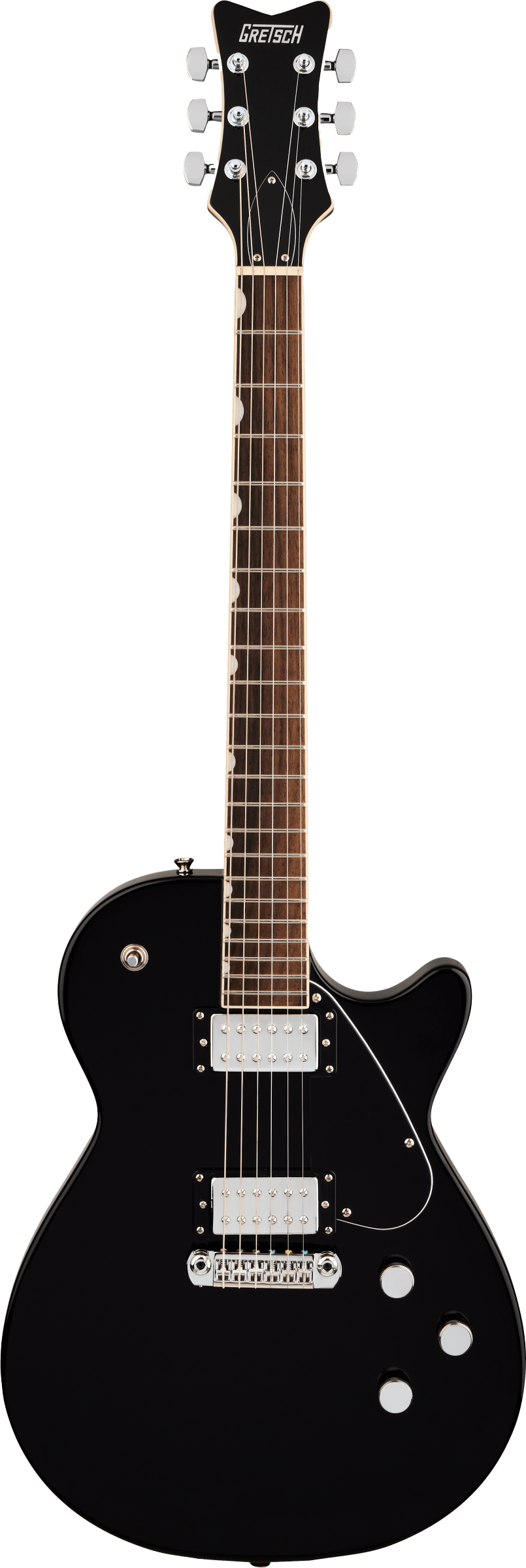Электрогитара Gretsch Electromatic JET Club JET Black — корпус и детали
