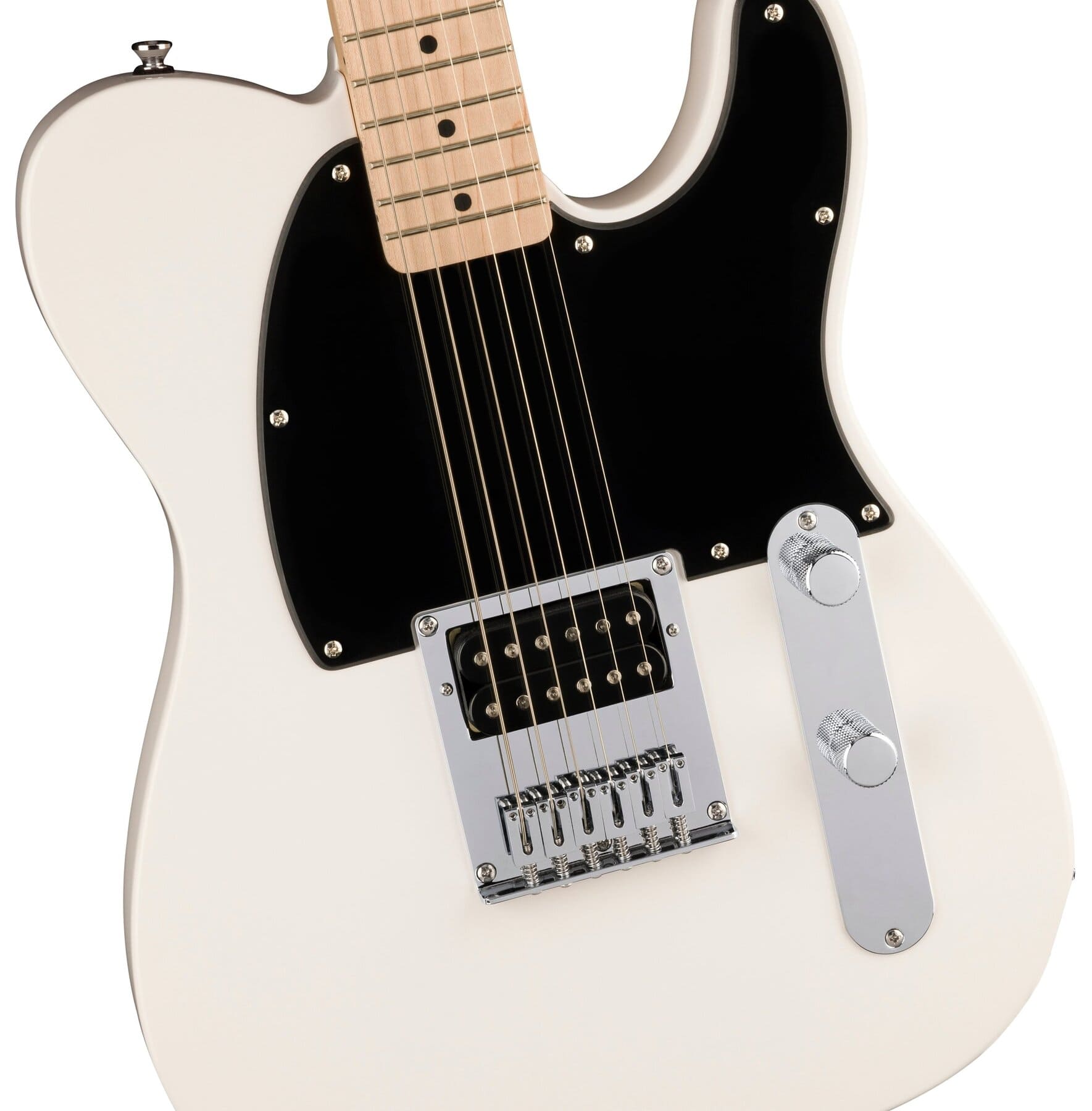 Электрогитара Squier Sonic Esquire H MN Arctic White — корпус и детали - фото 3