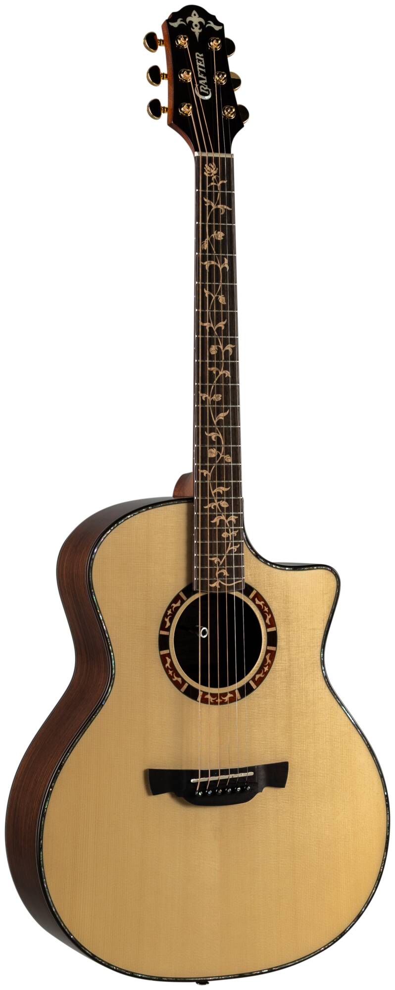 Электроакустическая гитара Crafter SRP G -27ce — корпус и детали - фото 1