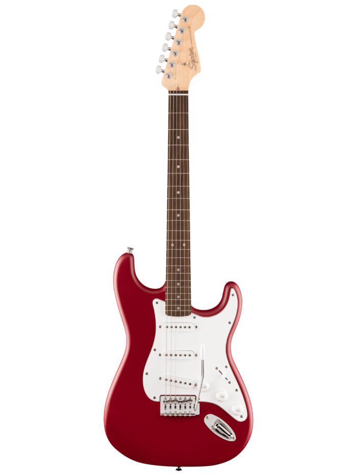 Электрогитара Squier DEBUT Stratocaster LRL DKR — общий вид
