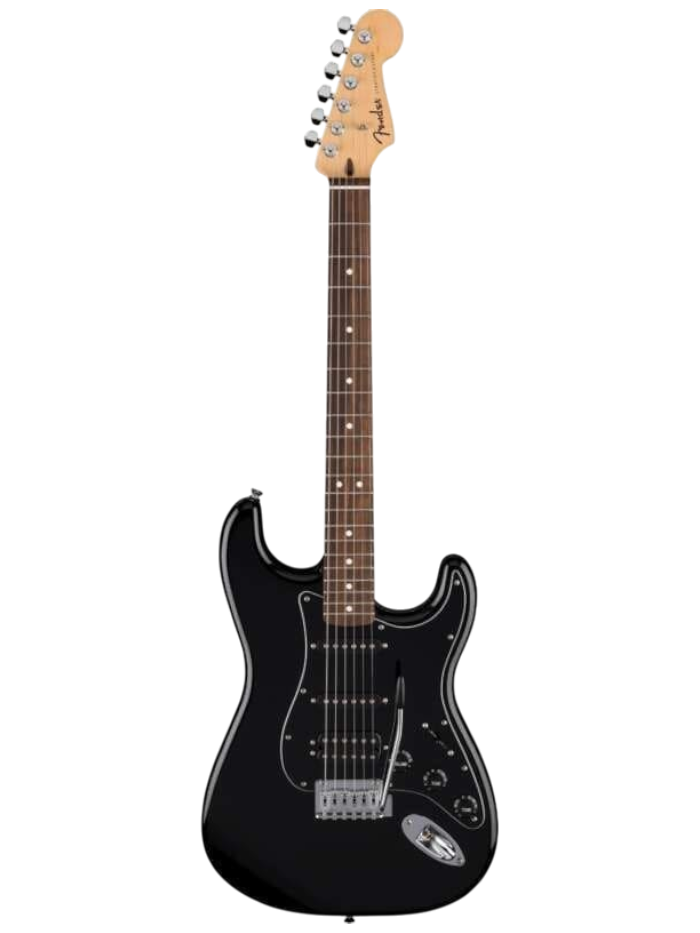 Электрогитара Fender Standard Stratocaster HSS LRL Black — общий вид