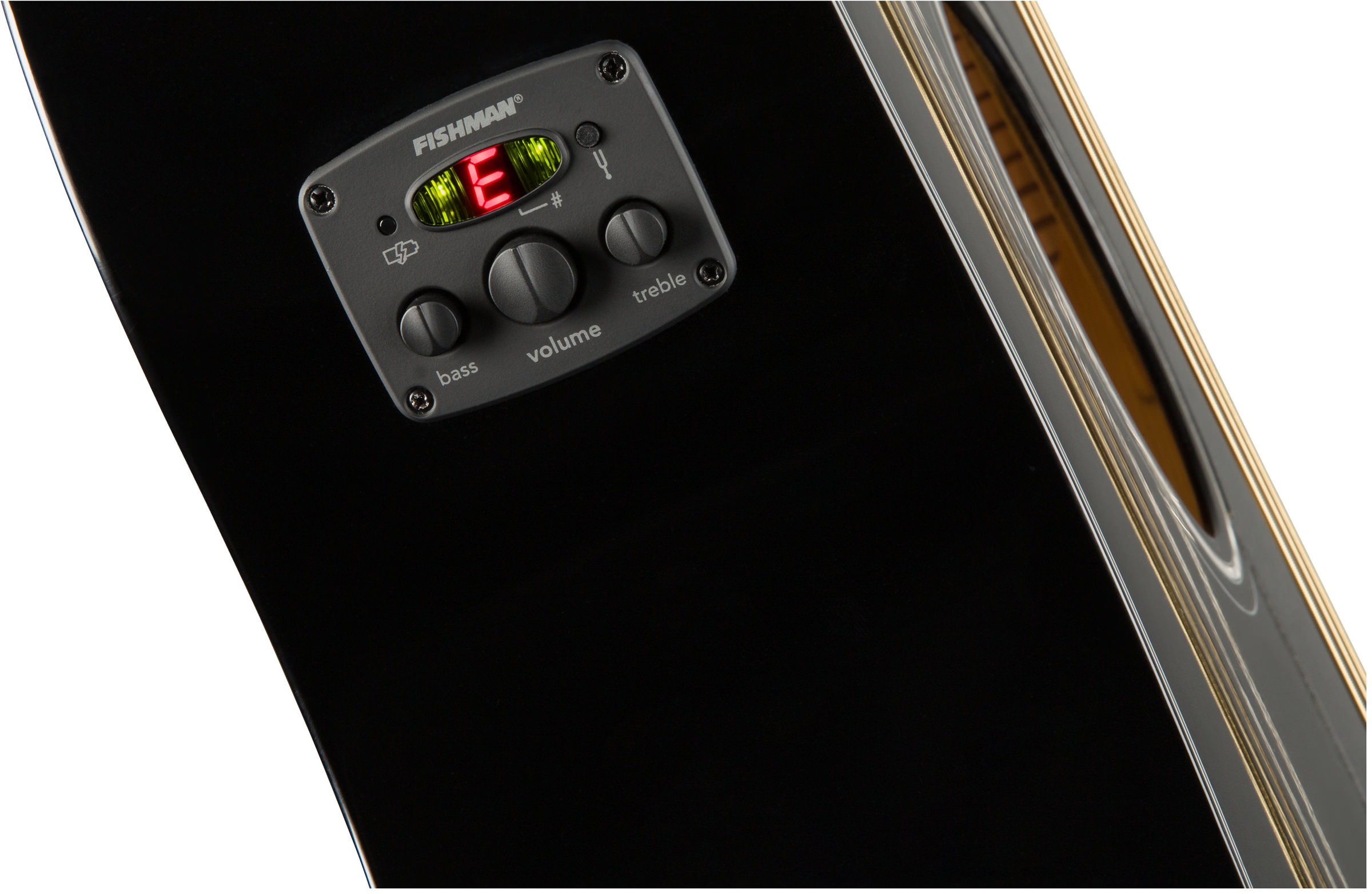 Электроакустическая гитара Fender CD-60SCE Black — корпус и детали - фото 4