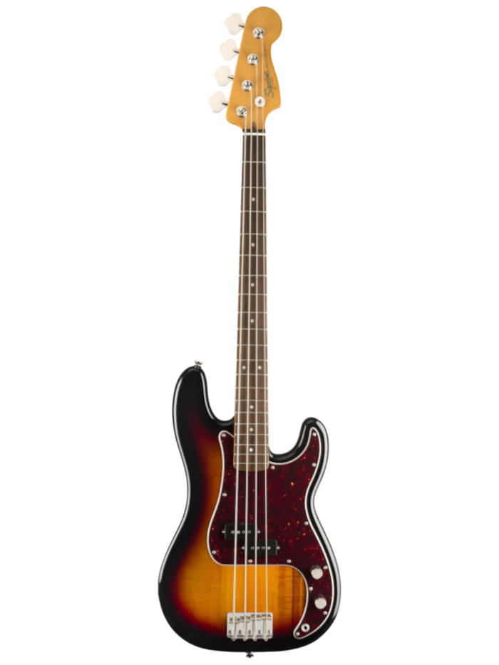 Бас-гитара Squier Classic Vibe '60s Precision Bass LRL 3-Color Sunburst — общий вид