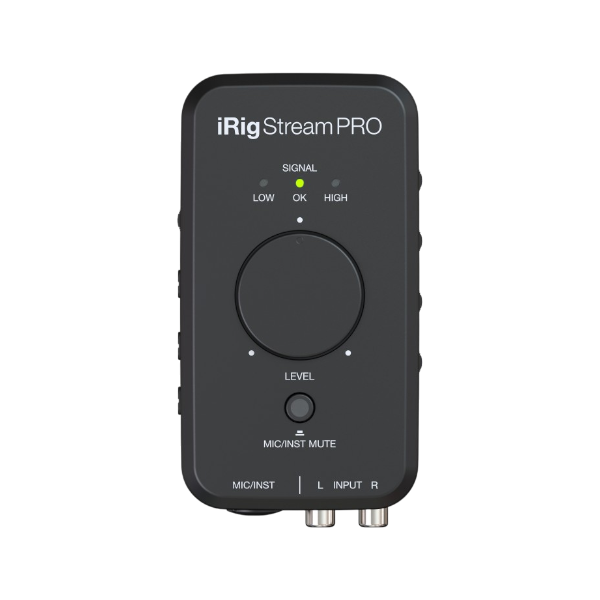 Портативный аудиоинтерфейс IK Multimedia IRIG STREAMPRO — общий вид