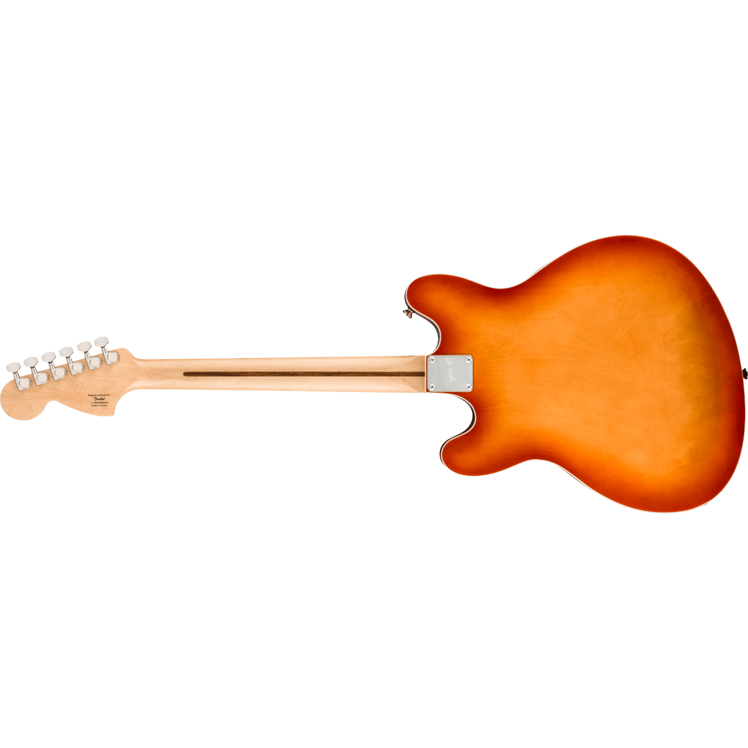 Электрогитара Squier Affinity Starcaster DLX MN Sienna Sunburst — корпус и детали - фото 1