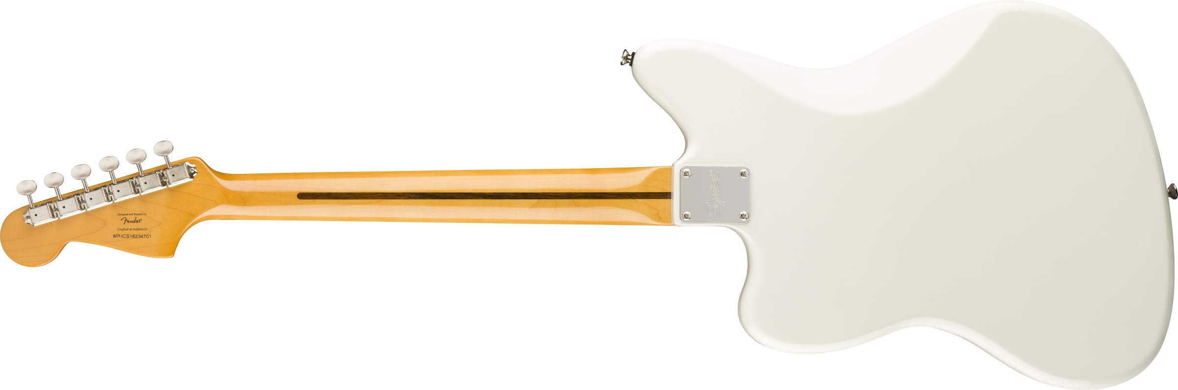 Электрогитара Squier Classic Vibe '60s Jazzmaster Olympic White — корпус и детали - фото 1