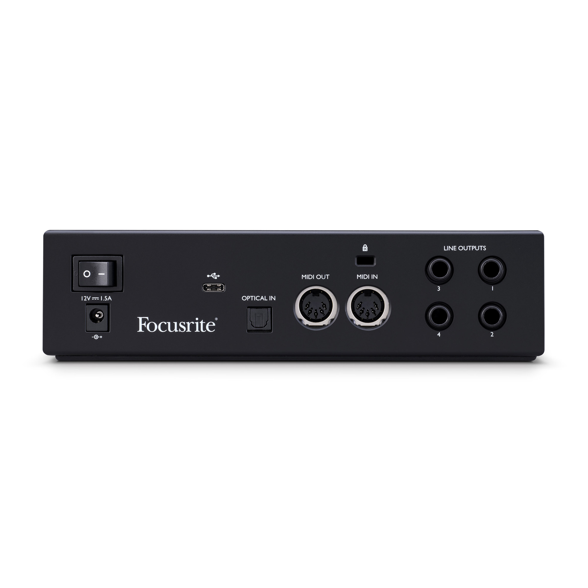 USB-аудиоинтерфейс Focusrite Clarett+2Pre — разъёмы и органы управления - фото 1