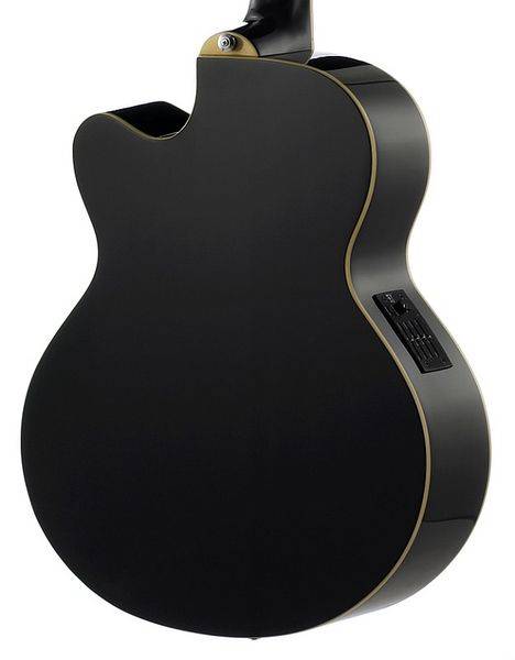 Электроакустическая бас-гитара Ibanez AEB8E-BK — корпус и детали - фото 6