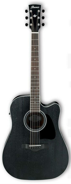Электроакустическая гитара Ibanez AW84CE-WK — корпус и детали