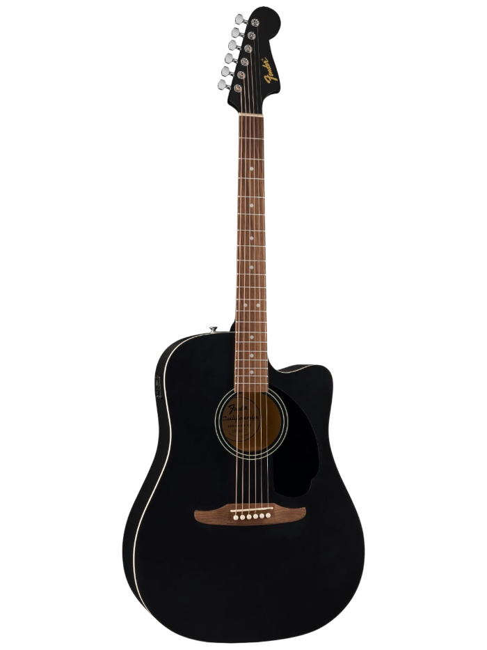 Электроакустическая гитара Fender California DEBUT Redondo CE Black — общий вид