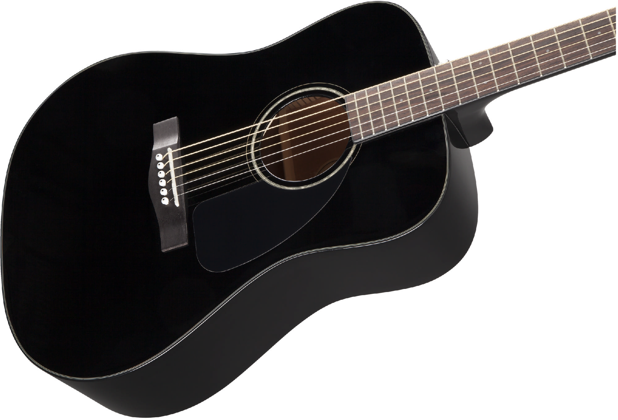 Акустическая гитара Fender CD-60 Black — корпус и детали - фото 3