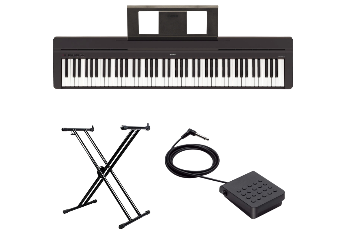 Аренда Yamaha P-45B, стойка и педаль в комплекте
