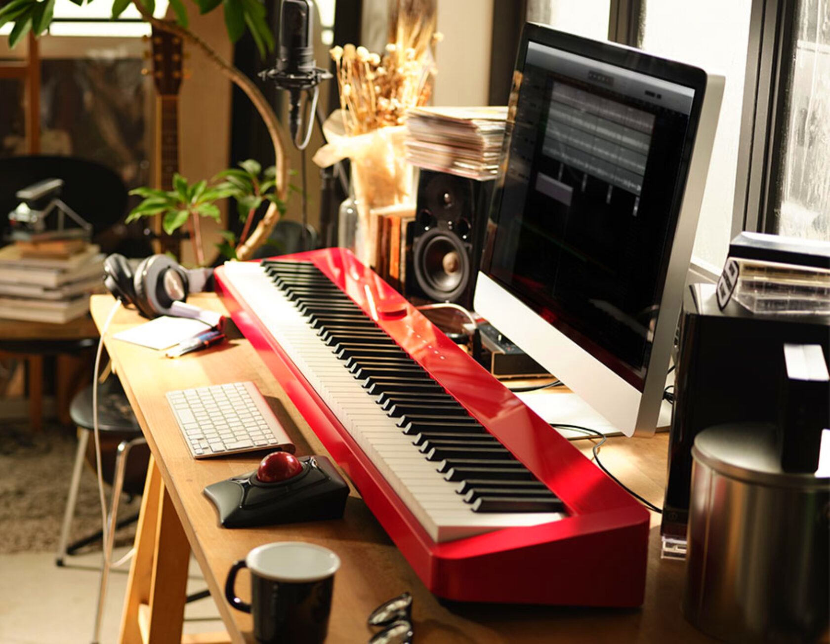 Цифровое пианино Casio Privia PX-S1100 RD - фото 6