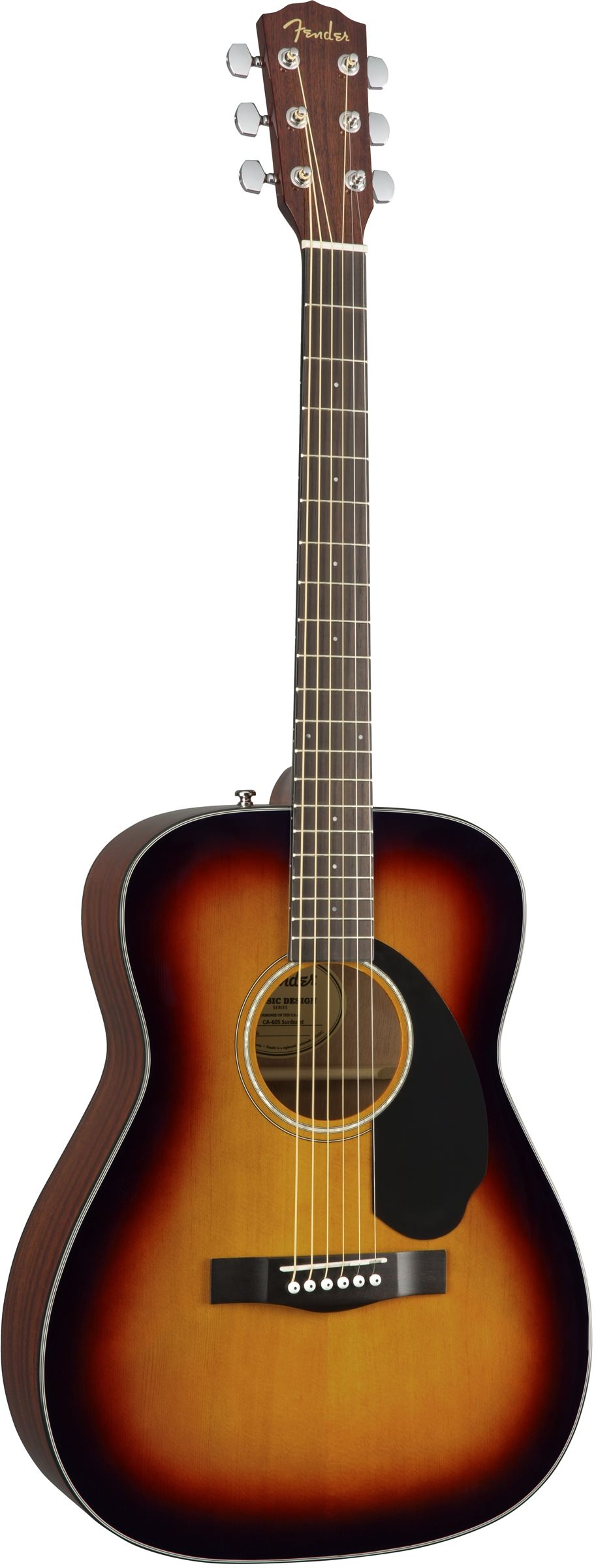 Акустическая гитара Fender CC-60S Sunburst — корпус и детали - фото 1