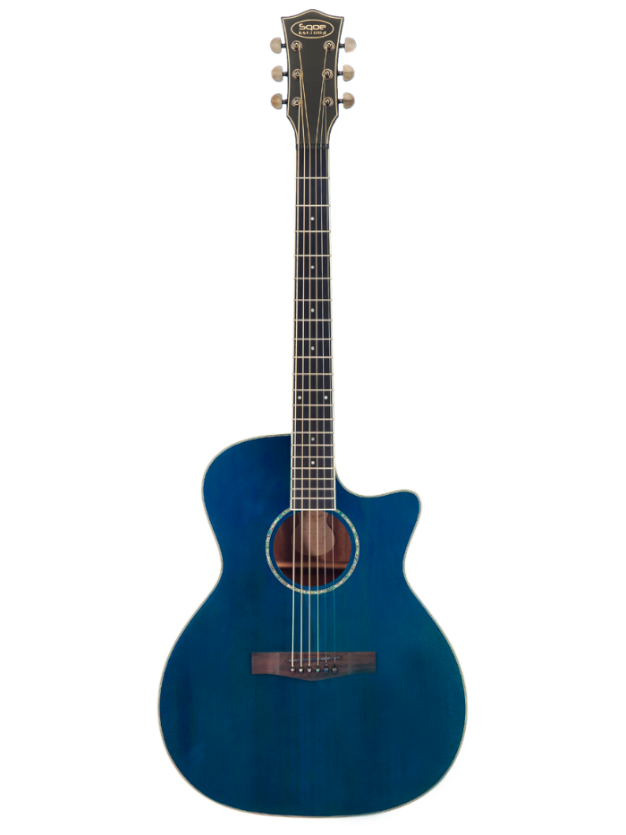 Акустическая гитара SQOE S340-FG-BL Set — общий вид