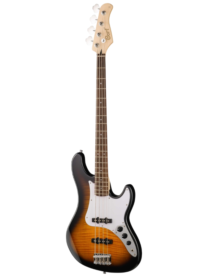 Бас-гитара Cort GB24JJ-2T — общий вид