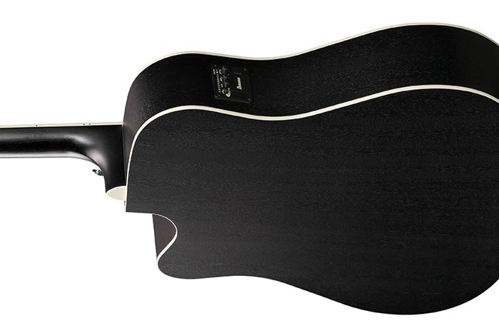 Электроакустическая гитара Ibanez AW84CE-WK — корпус и детали - фото 2