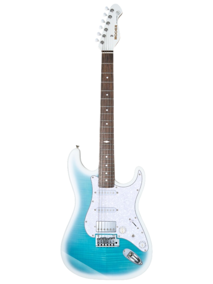 Электрогитара Mooer MSC41-Pro-DRBL — общий вид
