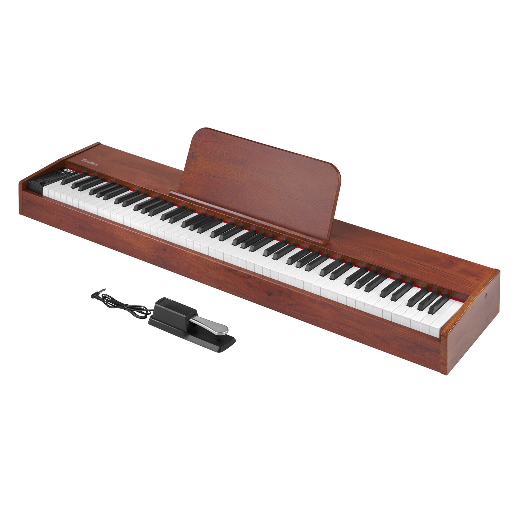 Цифровое пианино Tesler STZ-8805 Walnut Wood - фото 5