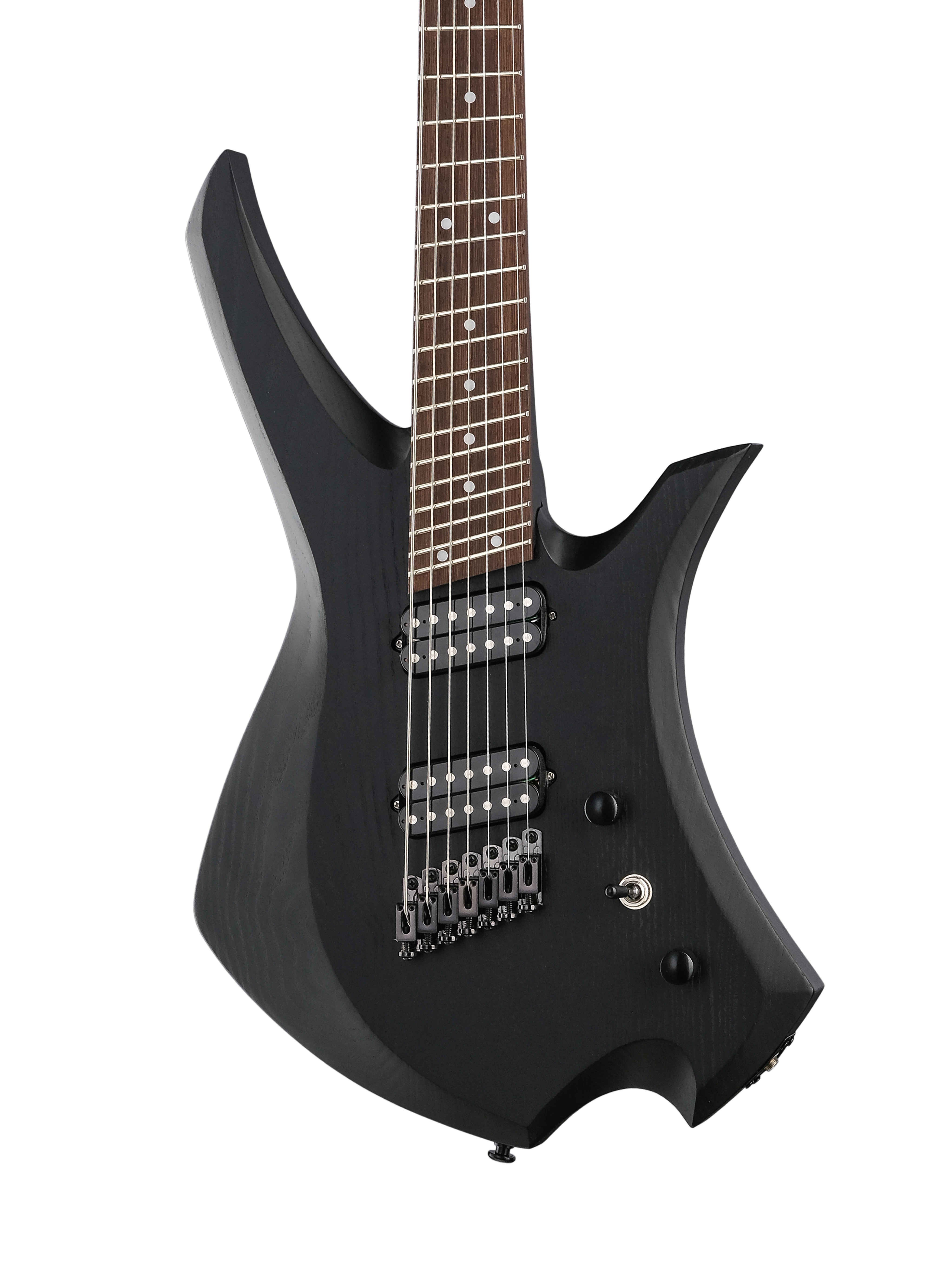 Электрогитара Inspector Katana-7-multiscale-black — детальное фото - фото 1