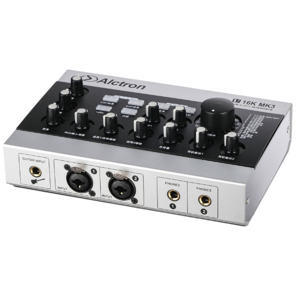 USB-аудиоинтерфейс Alctron U16K MK3 — общий вид