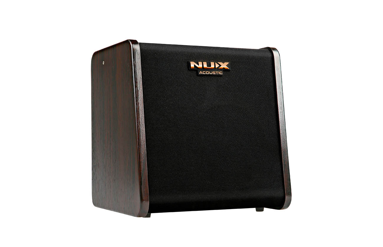 Комбоусилитель для акустической гитары Nux AC-80 — панель управления | Комбоусилитель для акустической гитары Nux AC-80 — разъёмы | Комбоусилитель для акустической гитары Nux AC-80 — детальный вид - фото 1