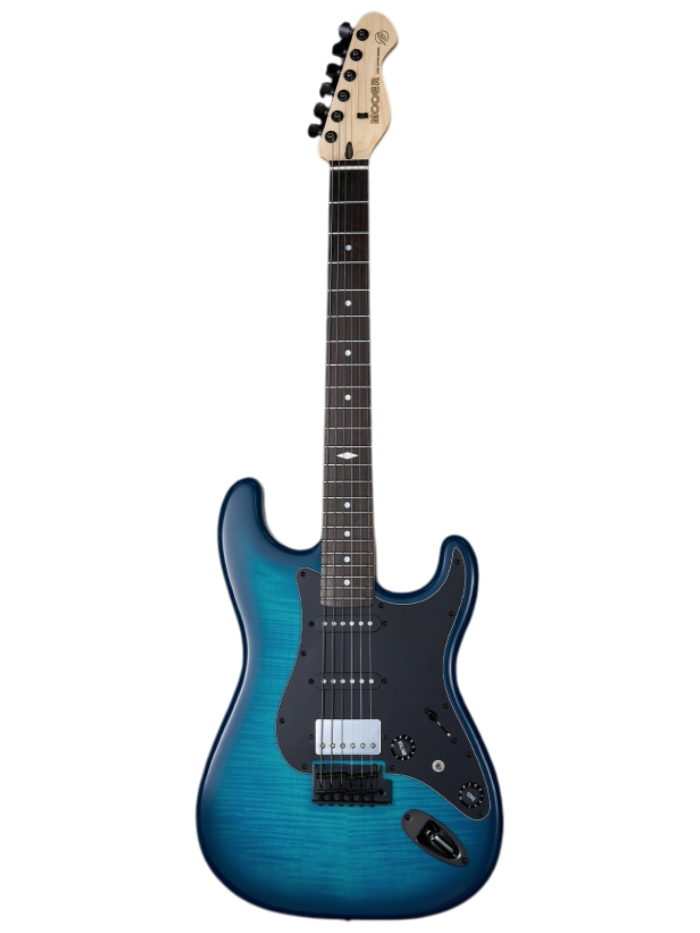 Электрогитара Mooer MSC31-Pro-BLBT — общий вид