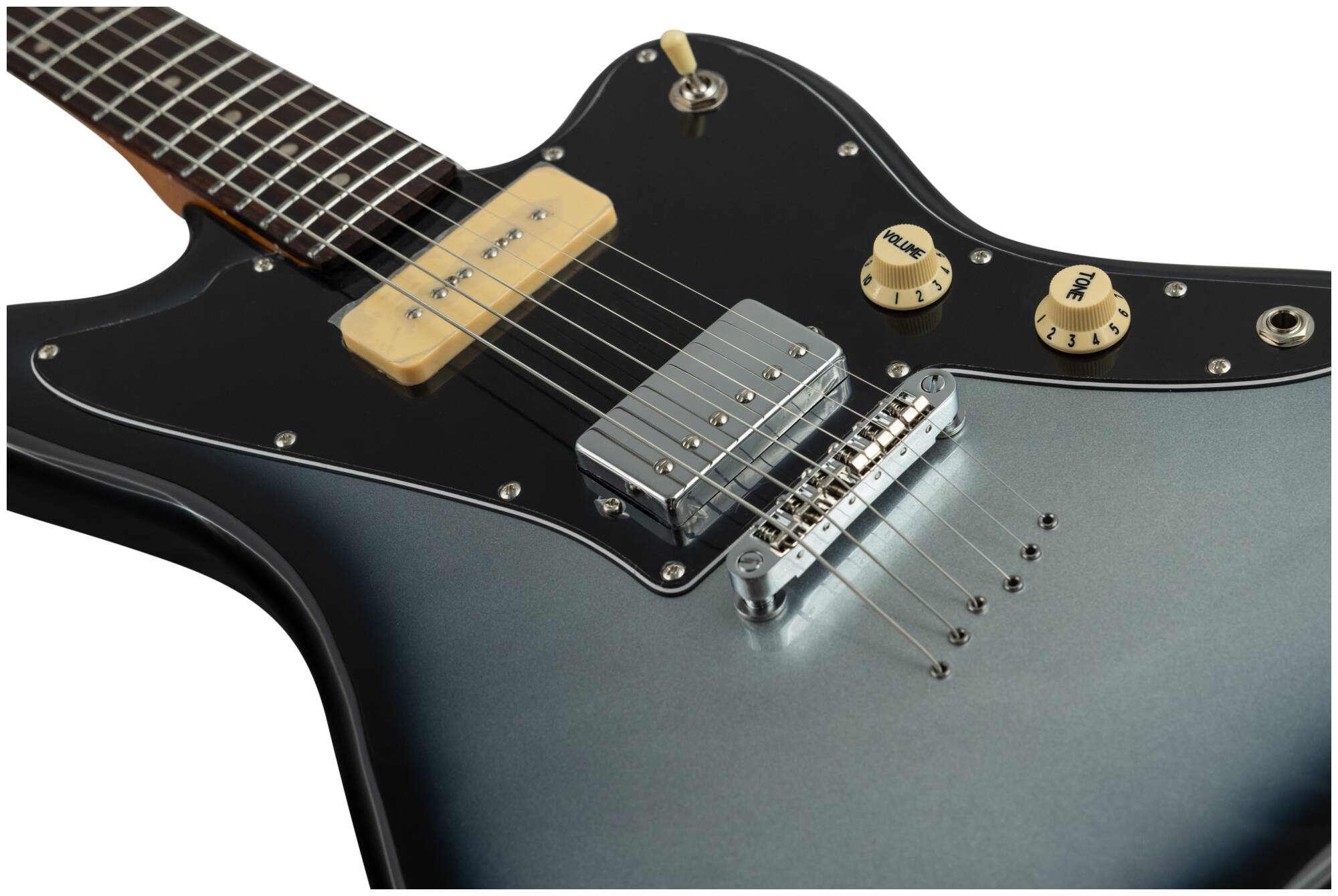 Электрогитара Jet JJ-350 Baritone Moonburst — корпус и детали - фото 10