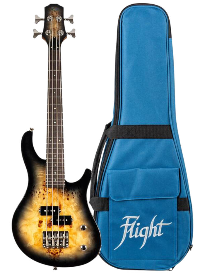 Бас-гитара Flight Mini Bass PBR — общий вид