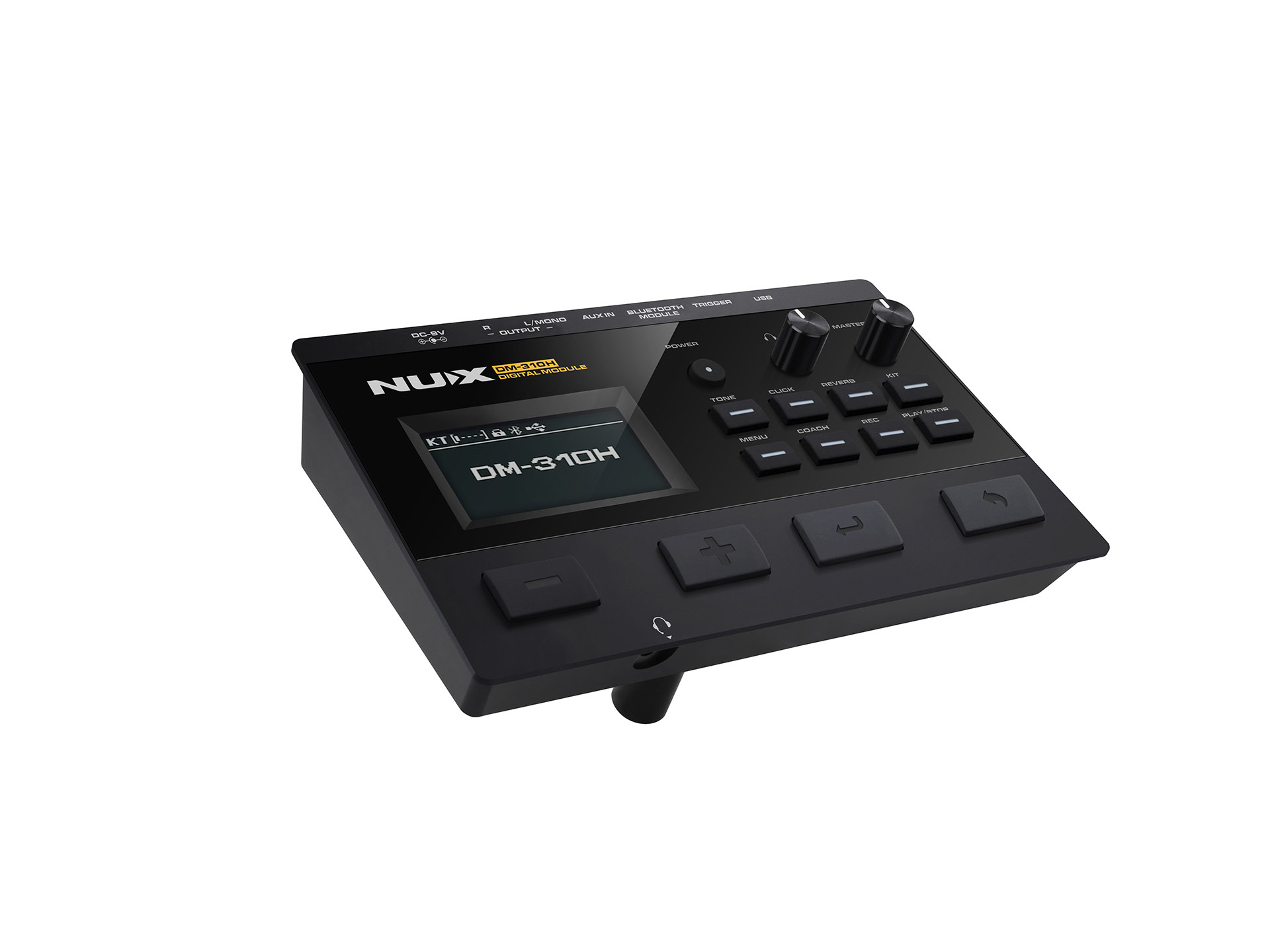 Электронные барабаны Nux DM-310H — модуль, сетчатые пэды 10″ и 8″, независимый хай-хэт 12″ - фото 13