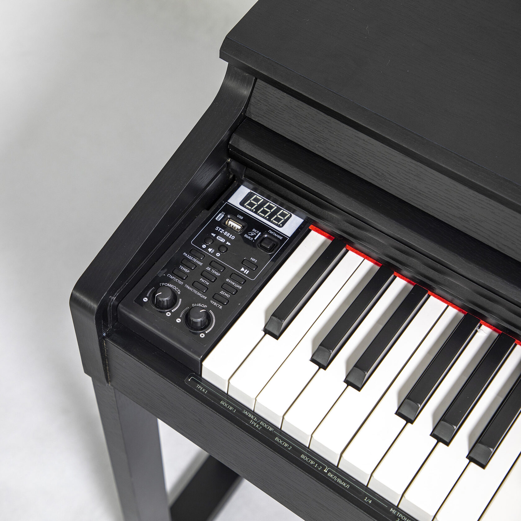 Цифровое пианино Tesler STZ-8810 Black - фото 4
