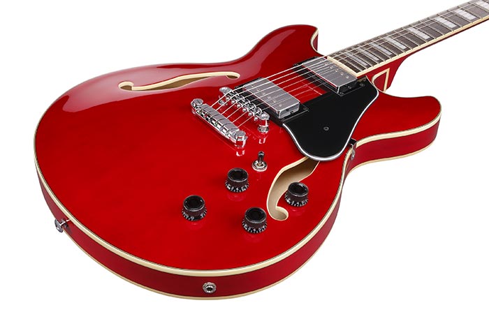 Полуакустическая гитара Ibanez AS73-TCD — корпус и детали - фото 1