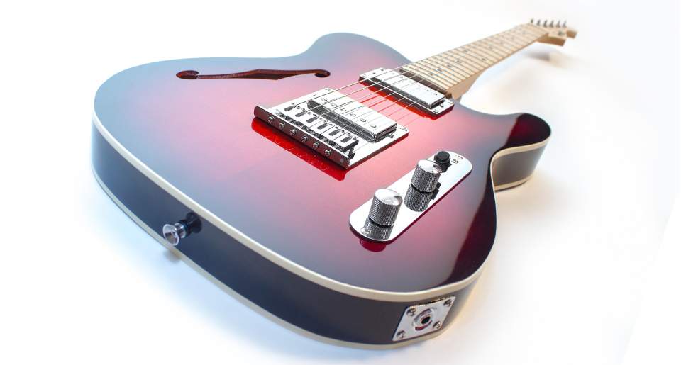 Электрогитара Inspector TT-Semi-redburst — детальное фото - фото 4