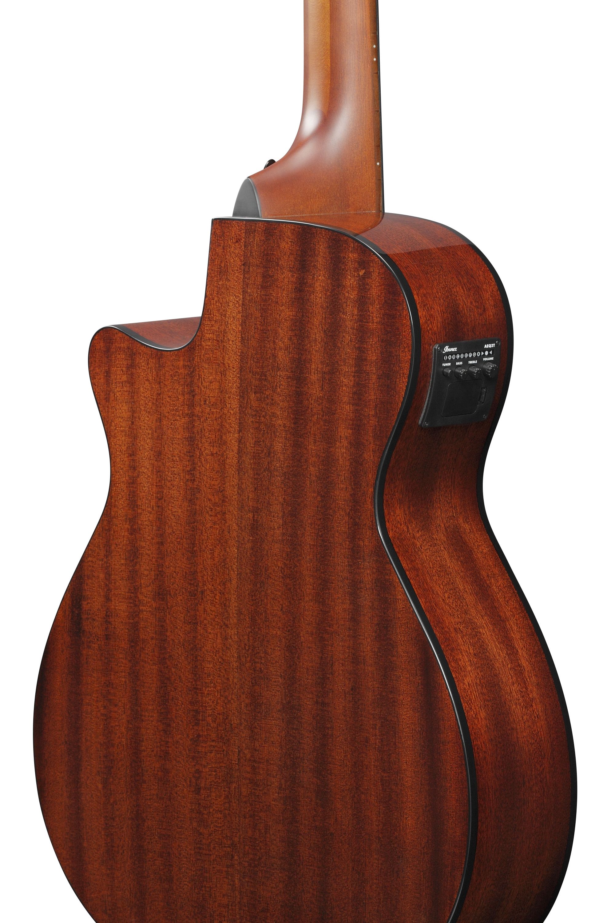 Электроакустическая бас-гитара Ibanez AEGB24E-BKH — корпус и детали - фото 5
