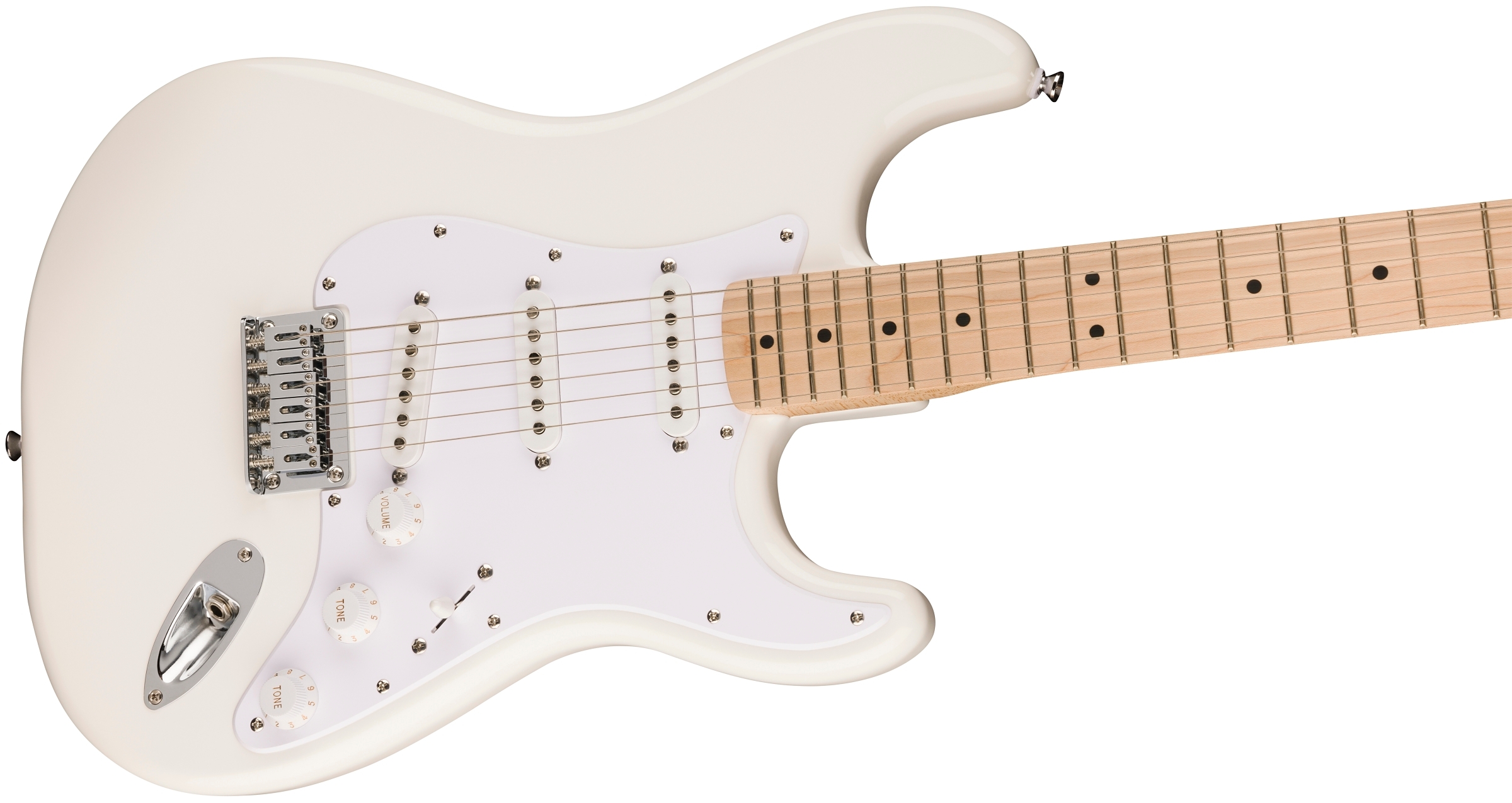 Электрогитара Squier Sonic Stratocaster HT MN Arctic White — корпус и детали - фото 3