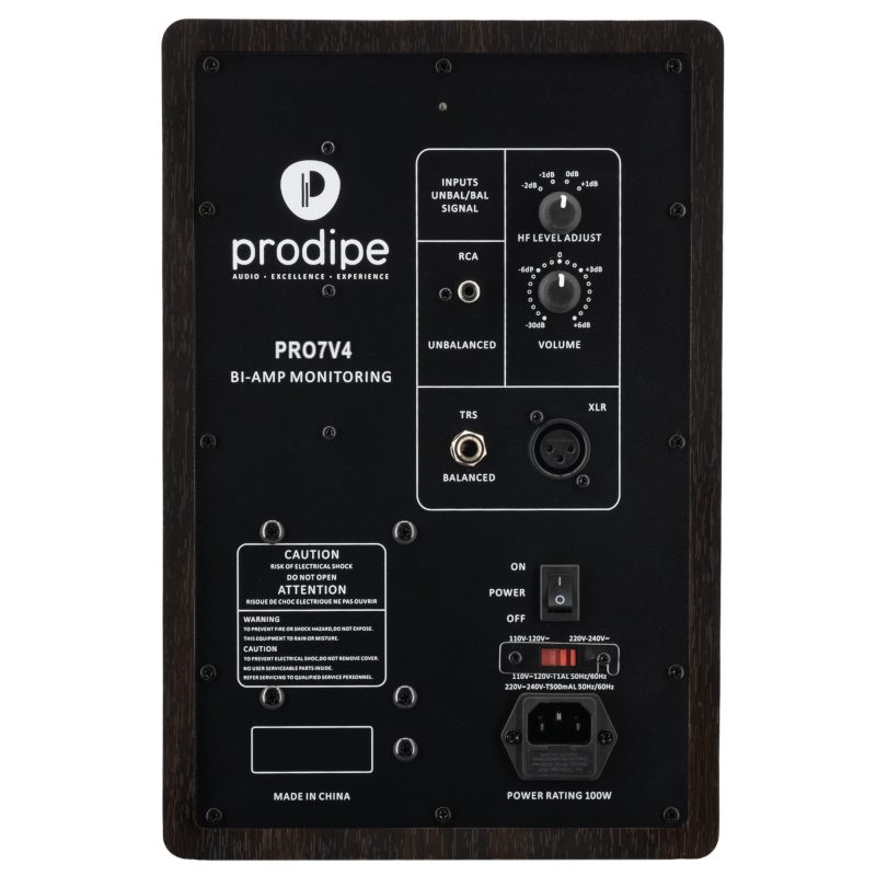 Студийный монитор Prodipe Pro7 v4 RW — корпус и детали - фото 3
